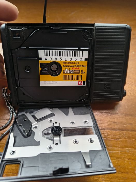 Kodak Disc 6000 – aparat na film dyskowy (lata 80.)