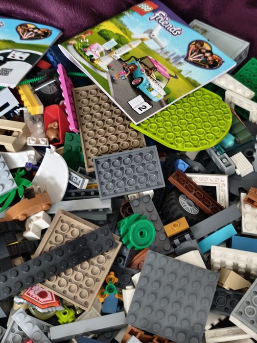 LEGO mix 2,1kg + płytka 48x48