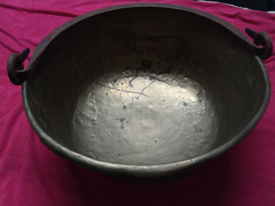 Peças em cobre antigo