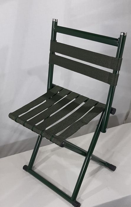 Стілець туристичний складний зі спинкою