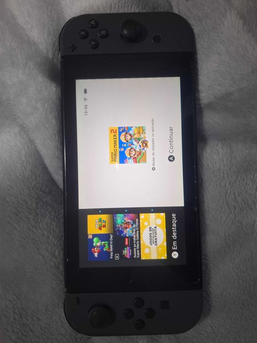 Nintendo switch com jogos