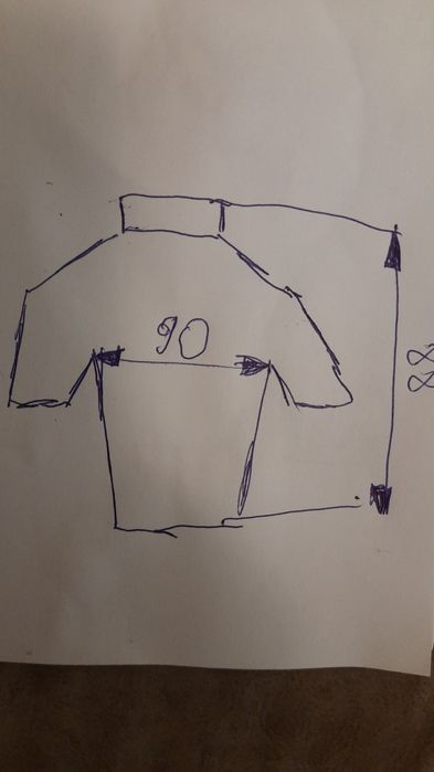 Мужское поло огромный размер