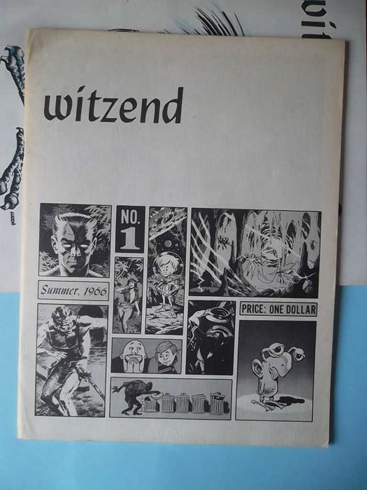 WITZEND N. 1 a 4 - Wallace Wood (1966) - Raríssima revista underground