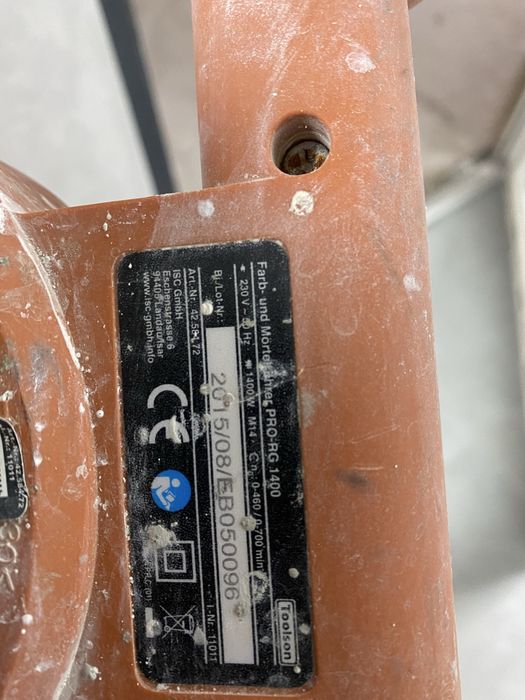 Міксер будівельний Toolson 1400 watt