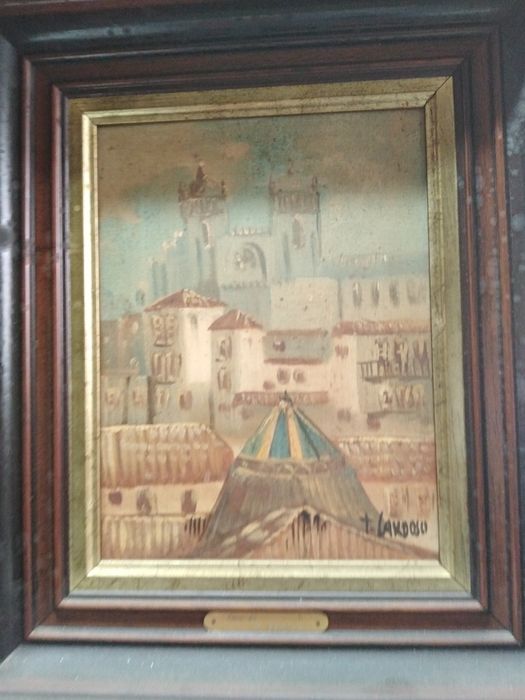 Quadro moldura tela Teixeira morgado