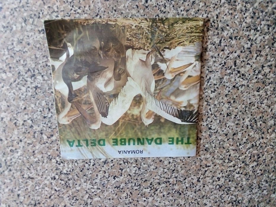 Mapa Antigo Danube Delta e Livro The Danube Delta
