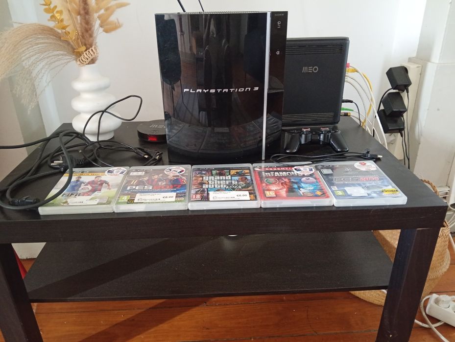 PlayStation3 slim + jogos