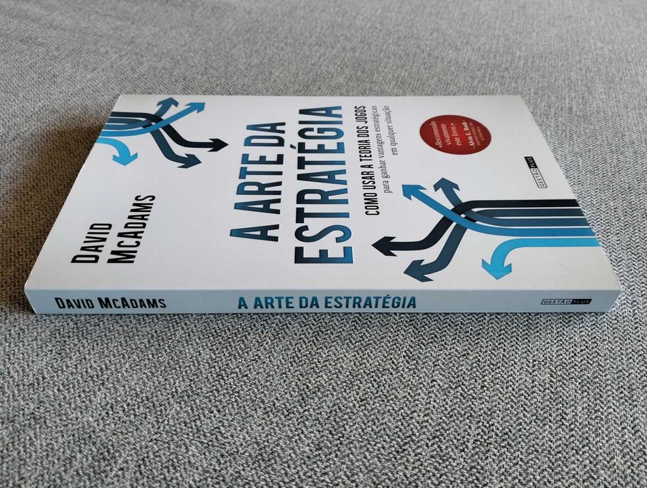Livro "A arte da estratégia" de David McAdams