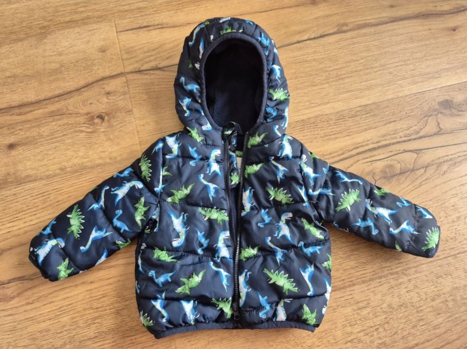 Kurtka dla chlopca ocieplana r 68