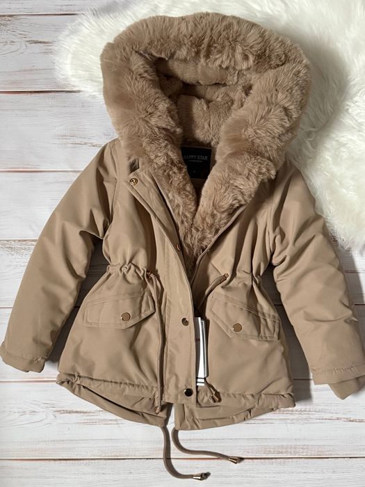 Парка куртка на дівчат 3-4 та 7-8 років