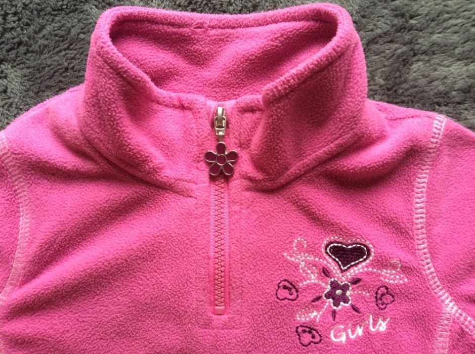Polarek, bluza, półgolfik z firmy PAPAGINO w kolorze fuksji