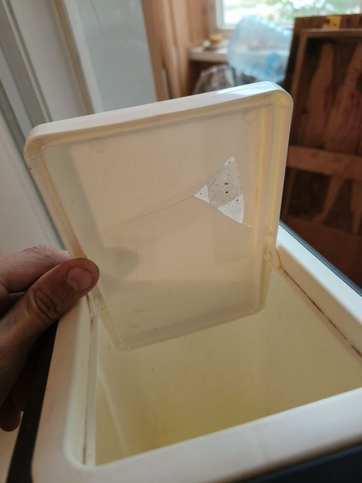 Ведро для мусора с крышкой мини