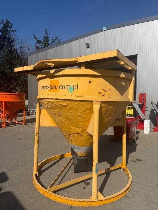 Zbiornik lej do betonu bomba silos pojemnik dźwigowy Eichinger 1017 2000L