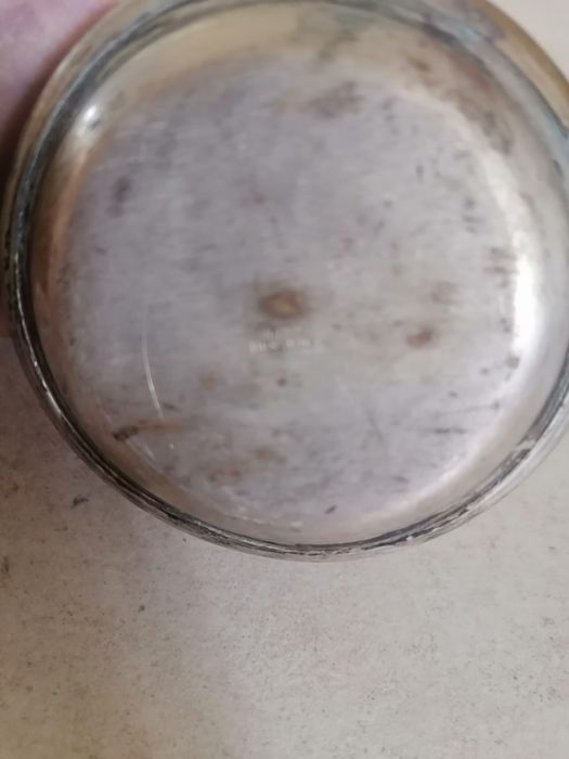 stara mosiężna cukiernica