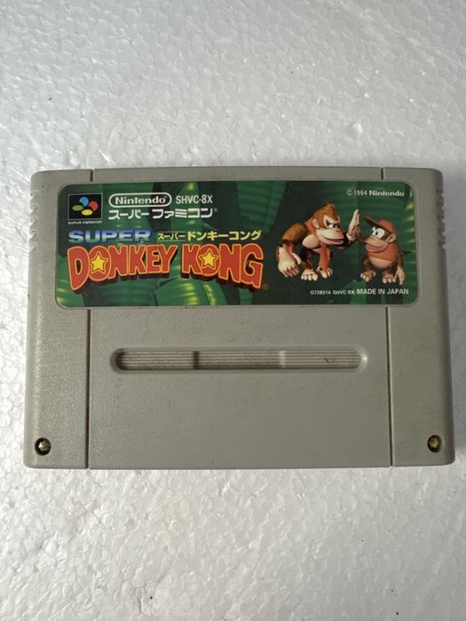 Super Donkey Kong - gra na Nintendo Super Famicom / SNES NTSC-J