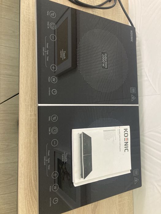 Placa de indução dupla 2000/1500 W