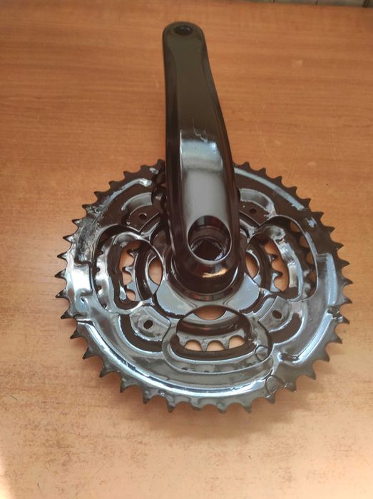 Шатун Shimano 42/34/24 правый 170 мм алюминий