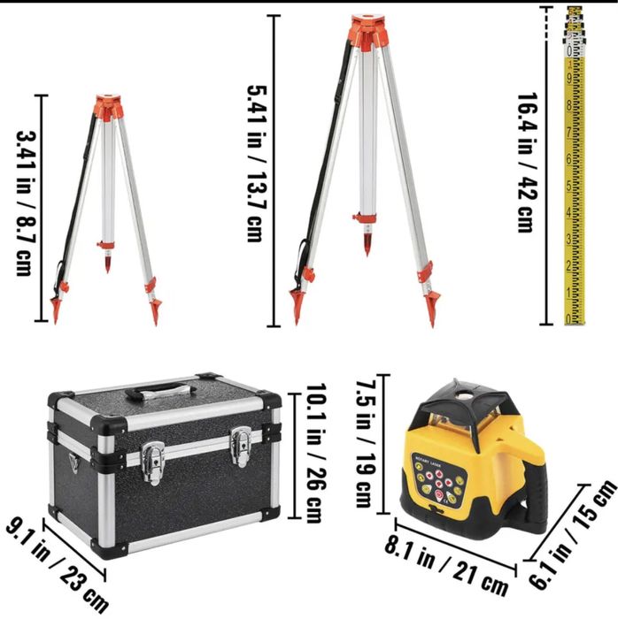 Laser rotativo de nivelamento
