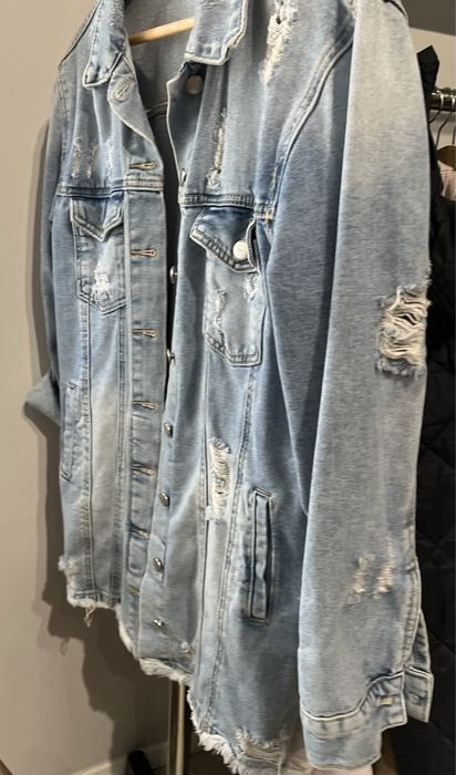 Katana jeansowa - zadziorna