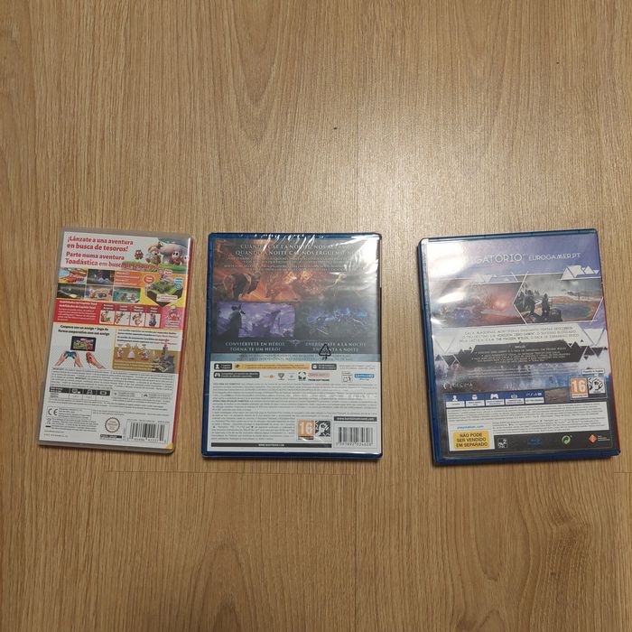 Jogos PS5 e PS4 e Switch