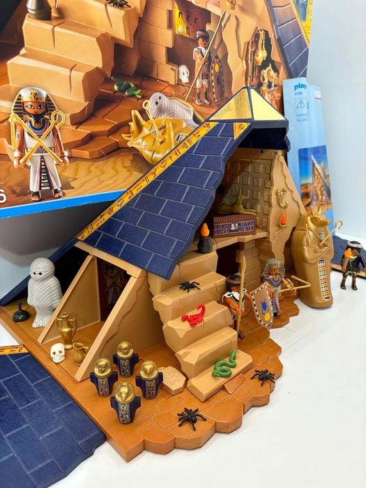 Playmobil 5386 History Piramida Faraona z oryginalnym kartonem