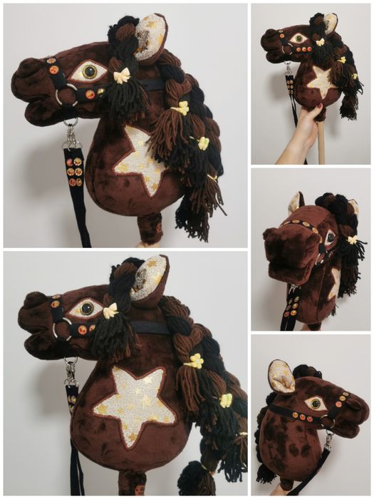 Konik hobby horse konik na kiju A4