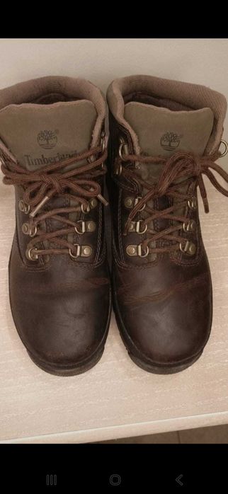 Botas Timberland Authentics Euro Hiker Brown Smooth 39