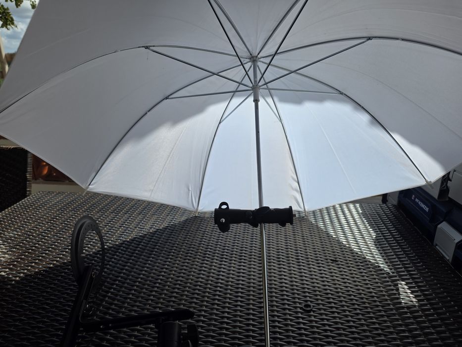 Caixa de Luz portatil + sombrinha