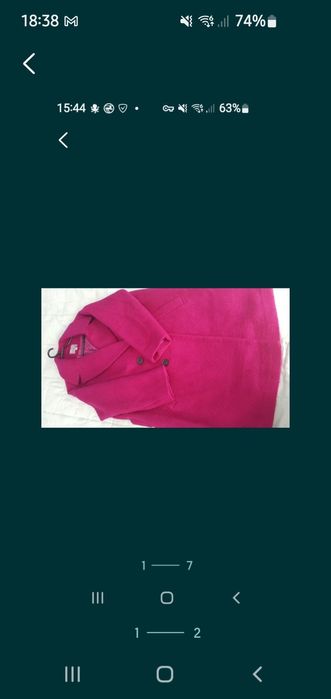 Płaszcz kurtka skórzana