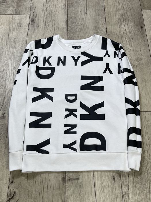 DKNY кофта свитшот S размер белая женская