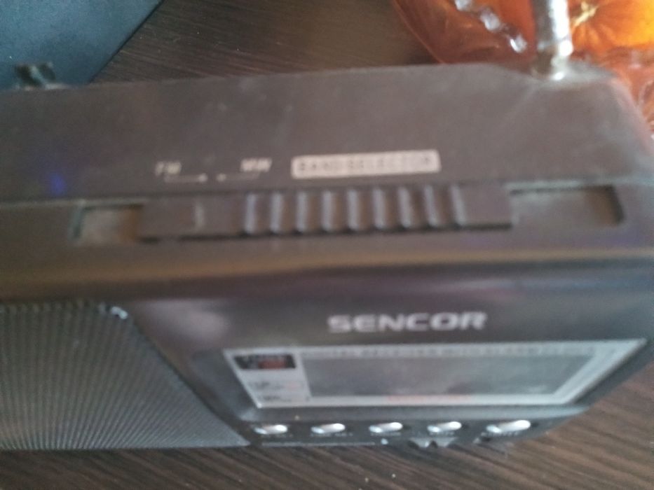 Radio Sencor sprawne brak kabla zasilajacego
