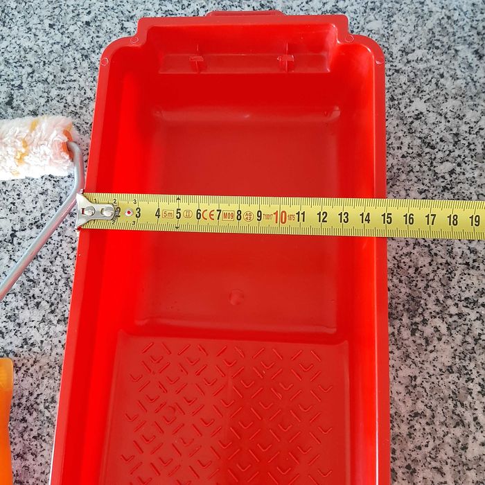 KIT Mini-Rolo Antigota +  mini tabuleiro pintura