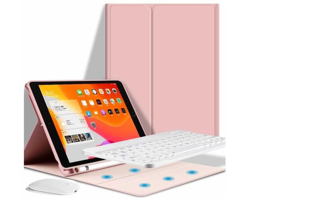 Bluetooth Чохол-книжка Samsung S9/S9FE 11" 2023 з клавіатурою+ Stylus