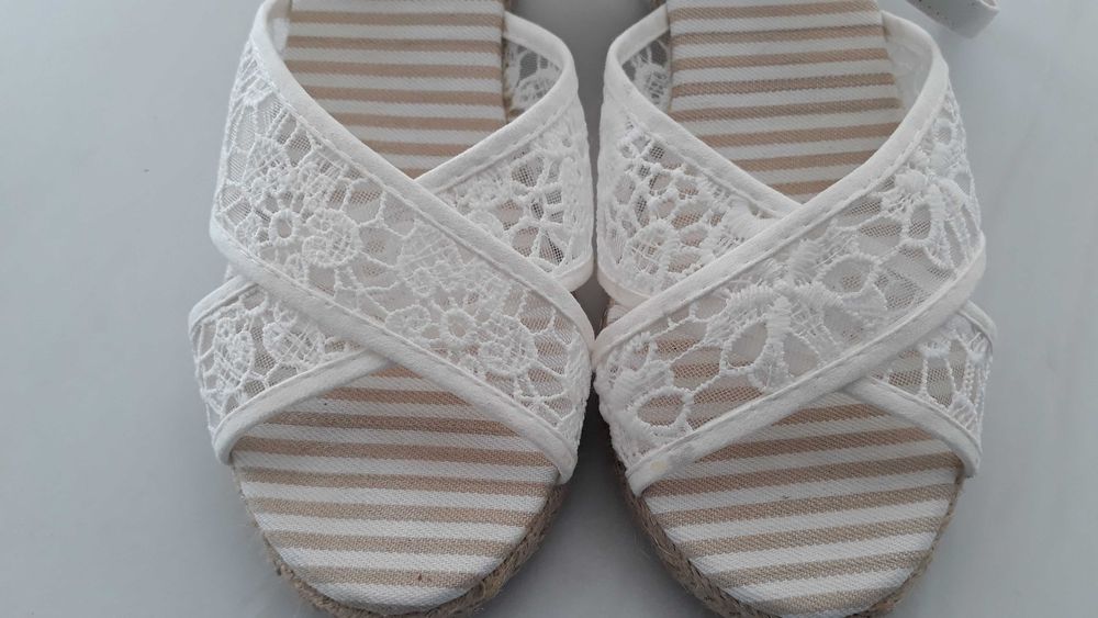 Espadryle na koturnie rozm. 39