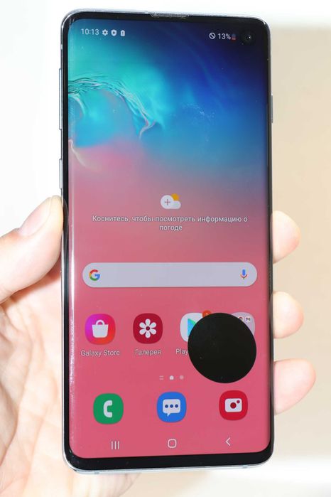 Samsung Galaxy S10 SM-G973 DS 8/128GB Black! Пятно на дисплеі!: 2 600 ...
