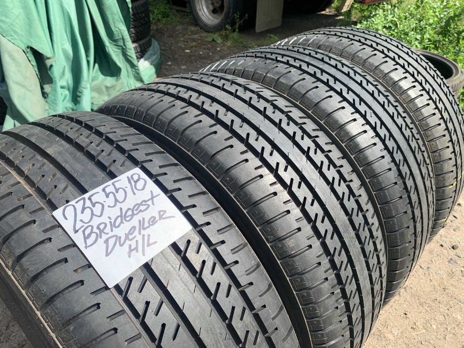 235-55-R18 BRIDGESTONE DUELER комплект 4штуки резины шины GERMANY 2024