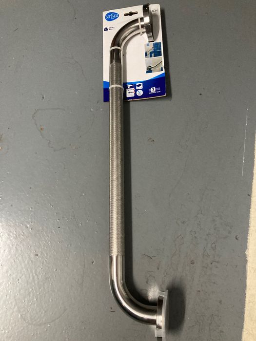 Barra 60CM-30MM anti deslizante cromada duche