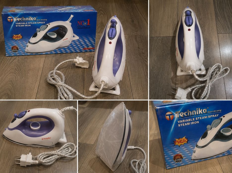 Żelazko parowe Technika TK-1580 – 2000 W – NOWE