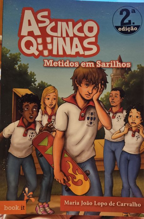 Livro Colecçao As Cinco Quinas - Metidos em sarilhos
Vol 5
