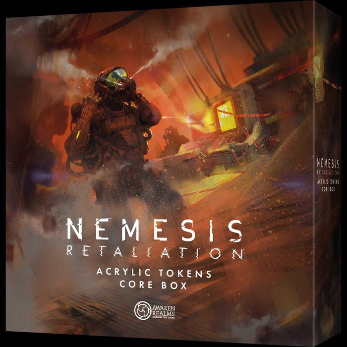 Nemesis: Retaliation - Acrylic Tokens - Core Box (sklep z Grami KRK szybka wysyłka)