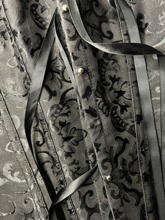 Чорний корсет XS–S