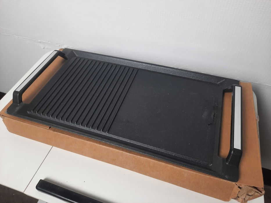 Płyta grillowa żeliwna Covercook dwustronna indukcja gaz 43x23cm