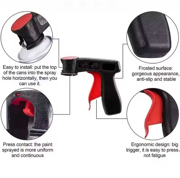 Pistolet do farby w sprayu