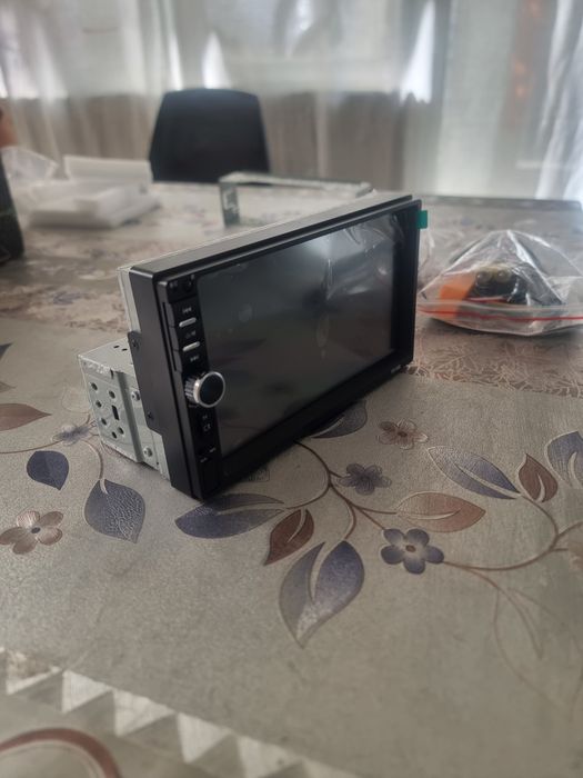 Radio 7 polegadas com câmara traseira