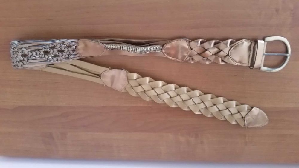 Pasek damski, kolor miedź, dług. 103 cm