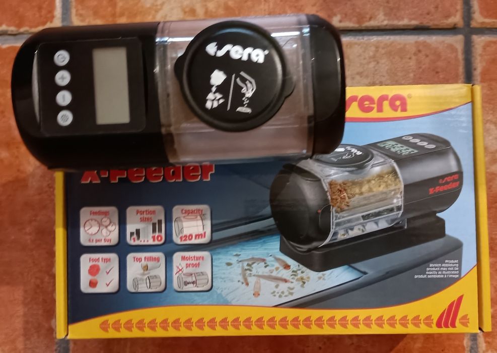 Alimentador automático peixes SERA