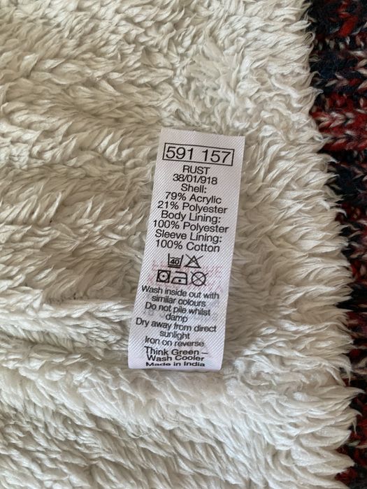 Ciepły sweter M&Co rozm 86/92