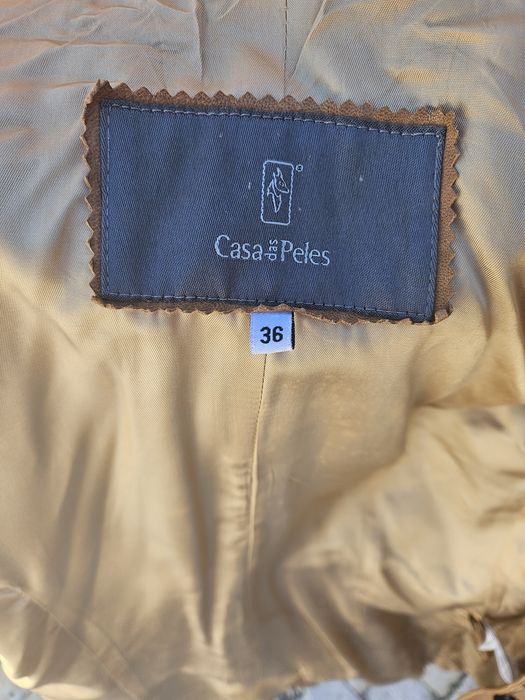 Casaco comprido Casa das Peles