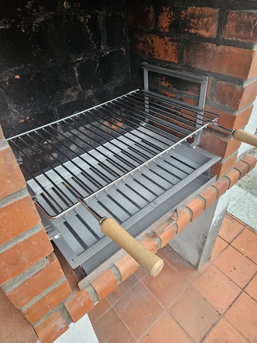 Churrasqueira Inox 60x40 Nova