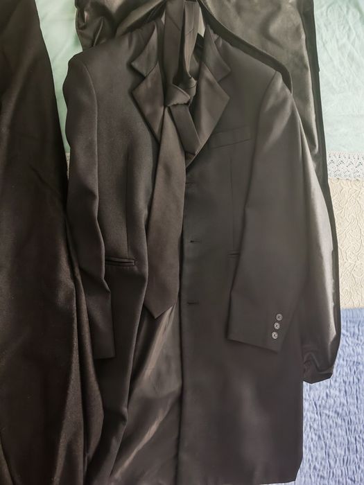 Traje Académico Masculino Copitraje Completo + Capa e Porta-fatos
